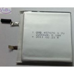 GM457070, Li-po battery (Lithium Polymer), rechargeable, pouch cell 4.5mm 70mm 70mm